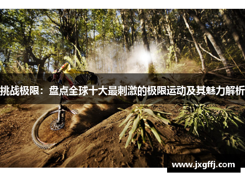 挑战极限：盘点全球十大最刺激的极限运动及其魅力解析